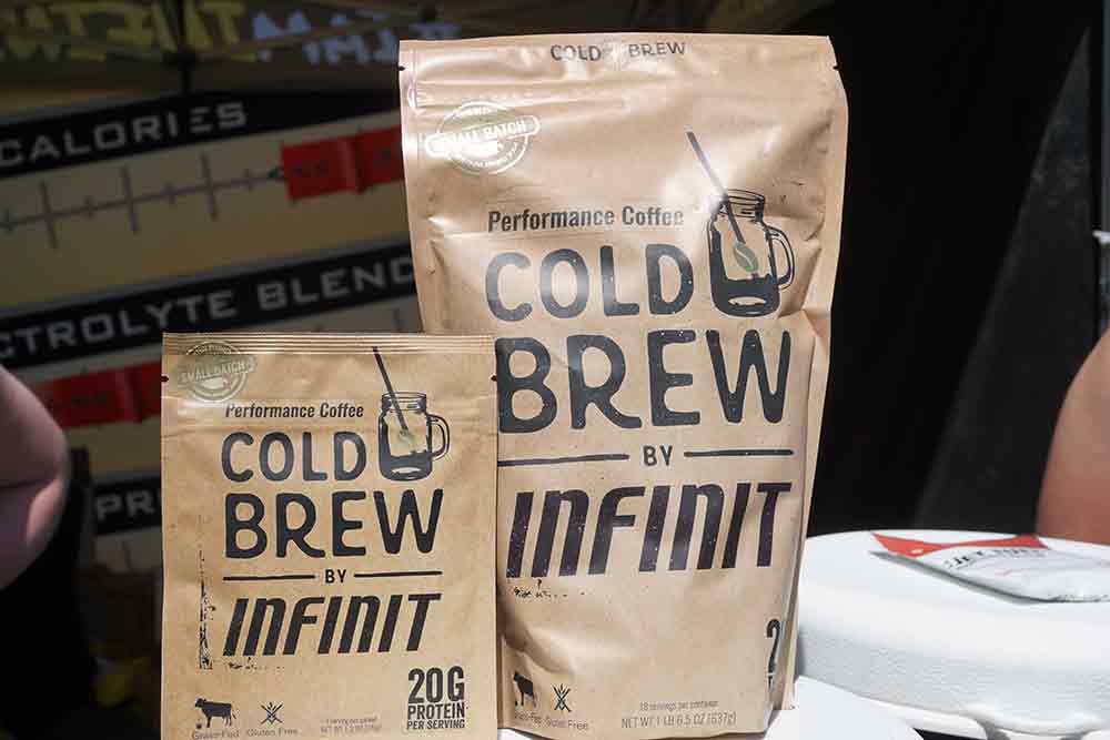 protein cold brew coffee drink mix from infinit nutrition