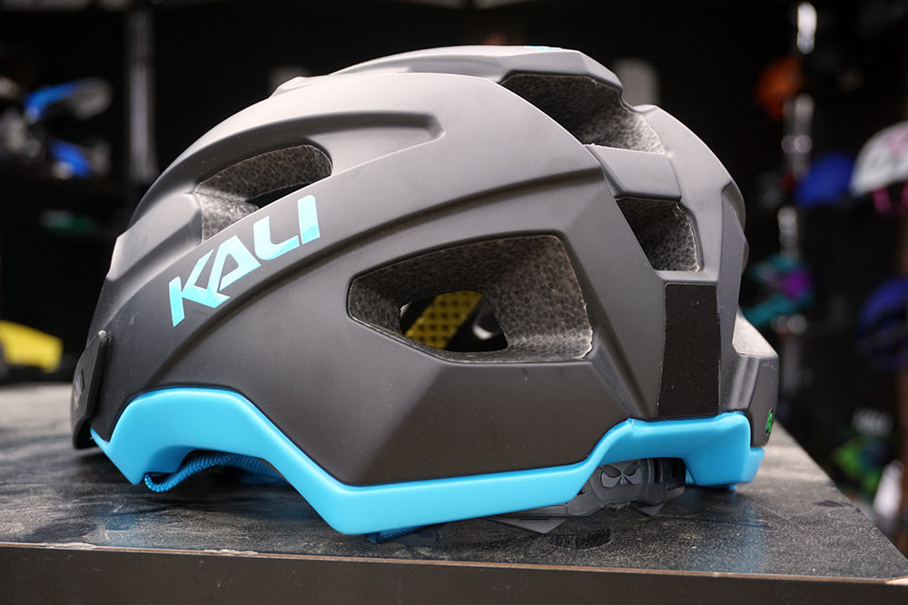 new Kali Pace bicycle helmet offers a softer more comfortable version of mips to help protect against rotational damage