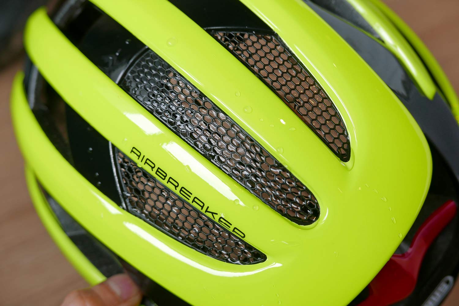 Abus Airbreaker helmet review, lightweight vented aero road bike helmet