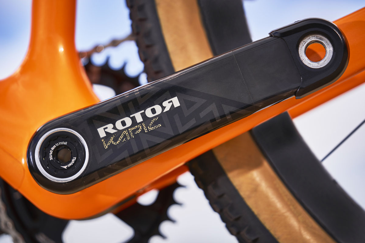 Rotor Kapic MTB crank goes carbon with lightest and stiffest crankset to date