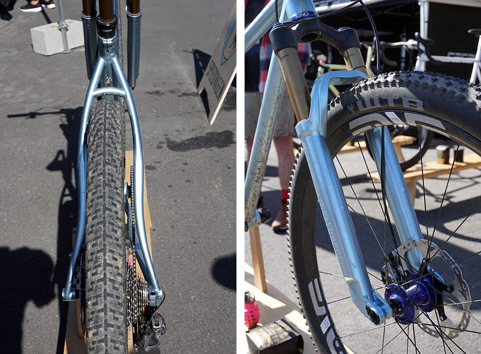 speedvagen prototype steel hardtail mountain bike from sea otter classic