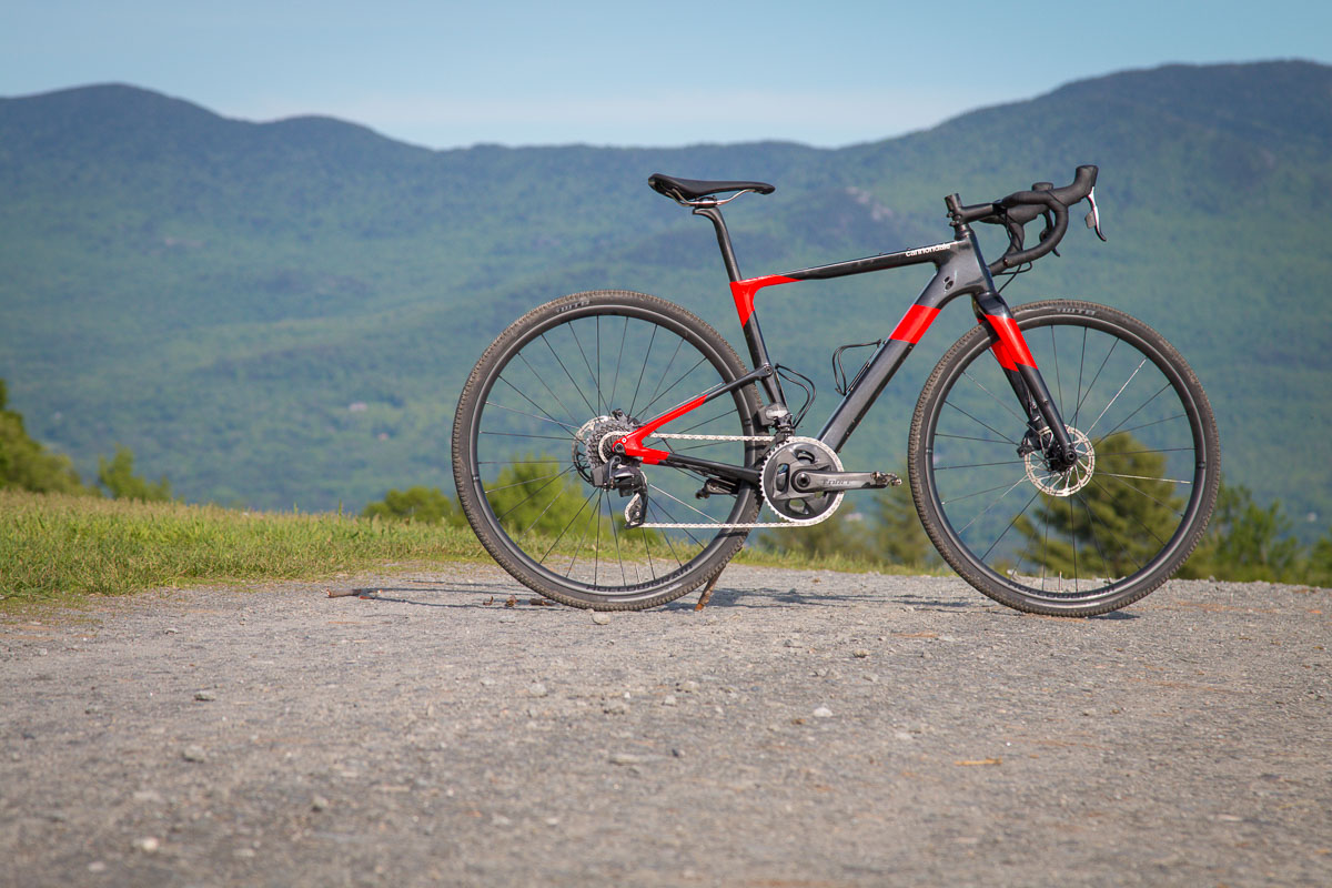 First Ride: Cannondale Topstone Carbon gravel bike with Kingpin rear suspension