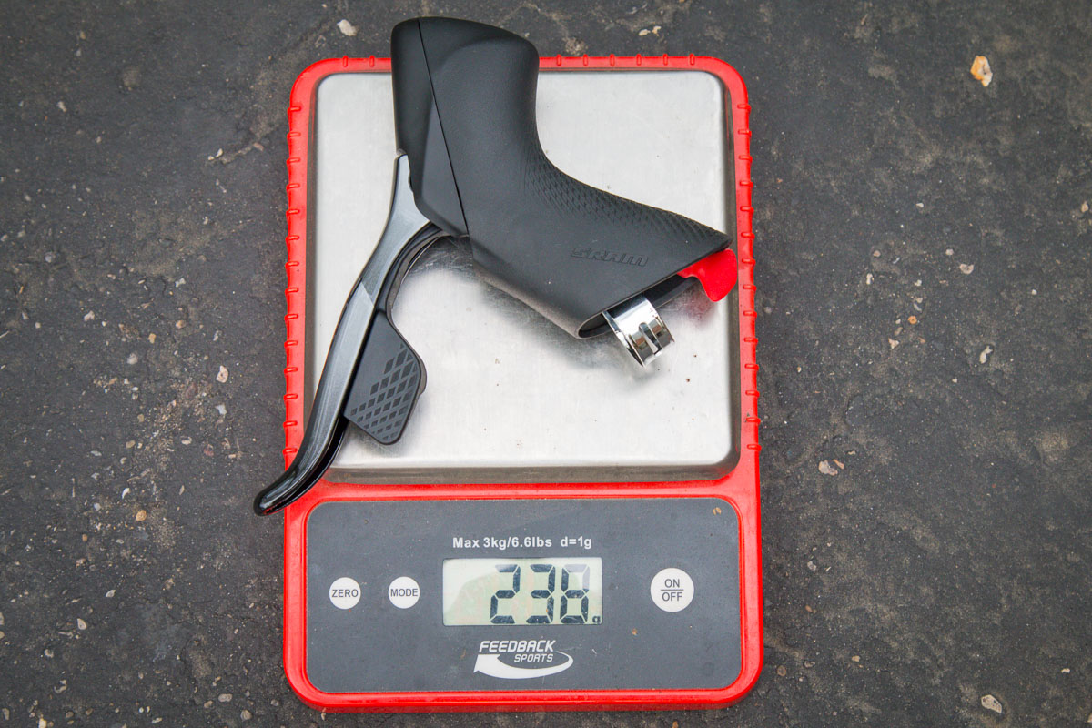 Hands on: Actual weight of the new SRAM Force eTap AXS 2x12 road group