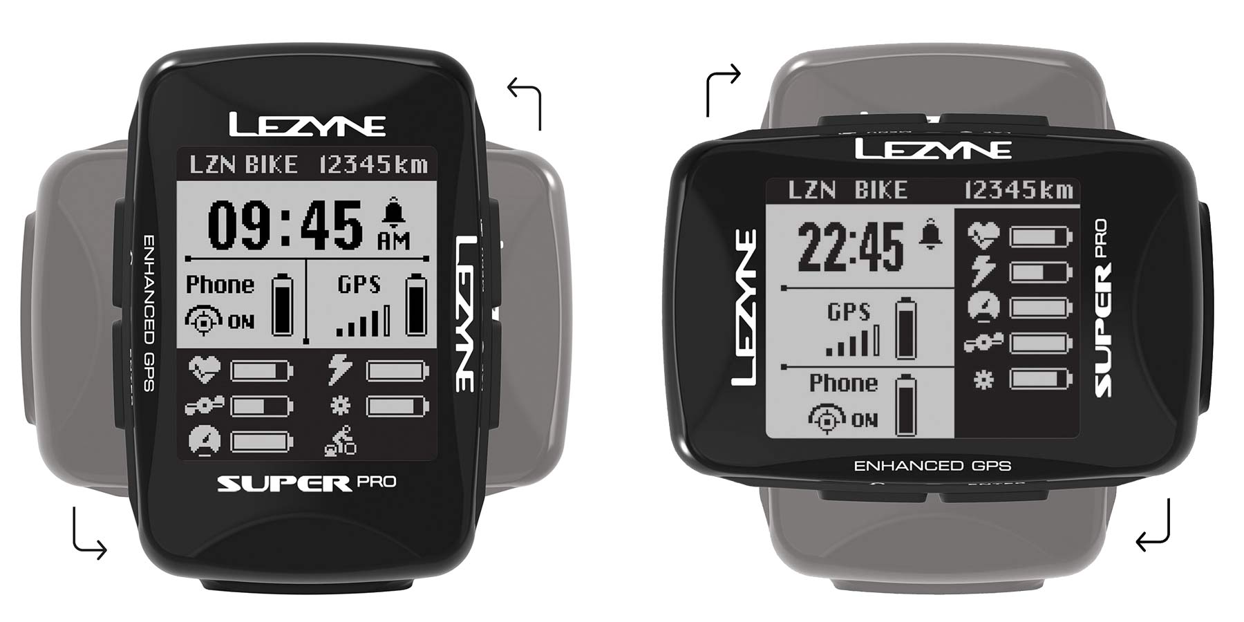 Lezyne Super Pro GPS, updated full featured map-enabled cycling computer