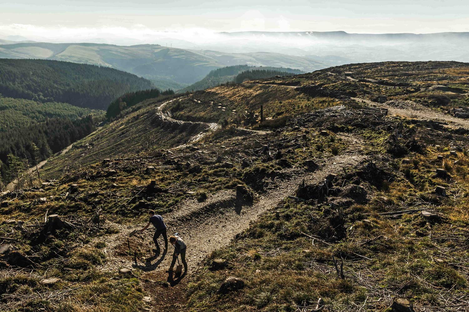 Athertons invite you to ride Dyfi Bike Park in Wales
