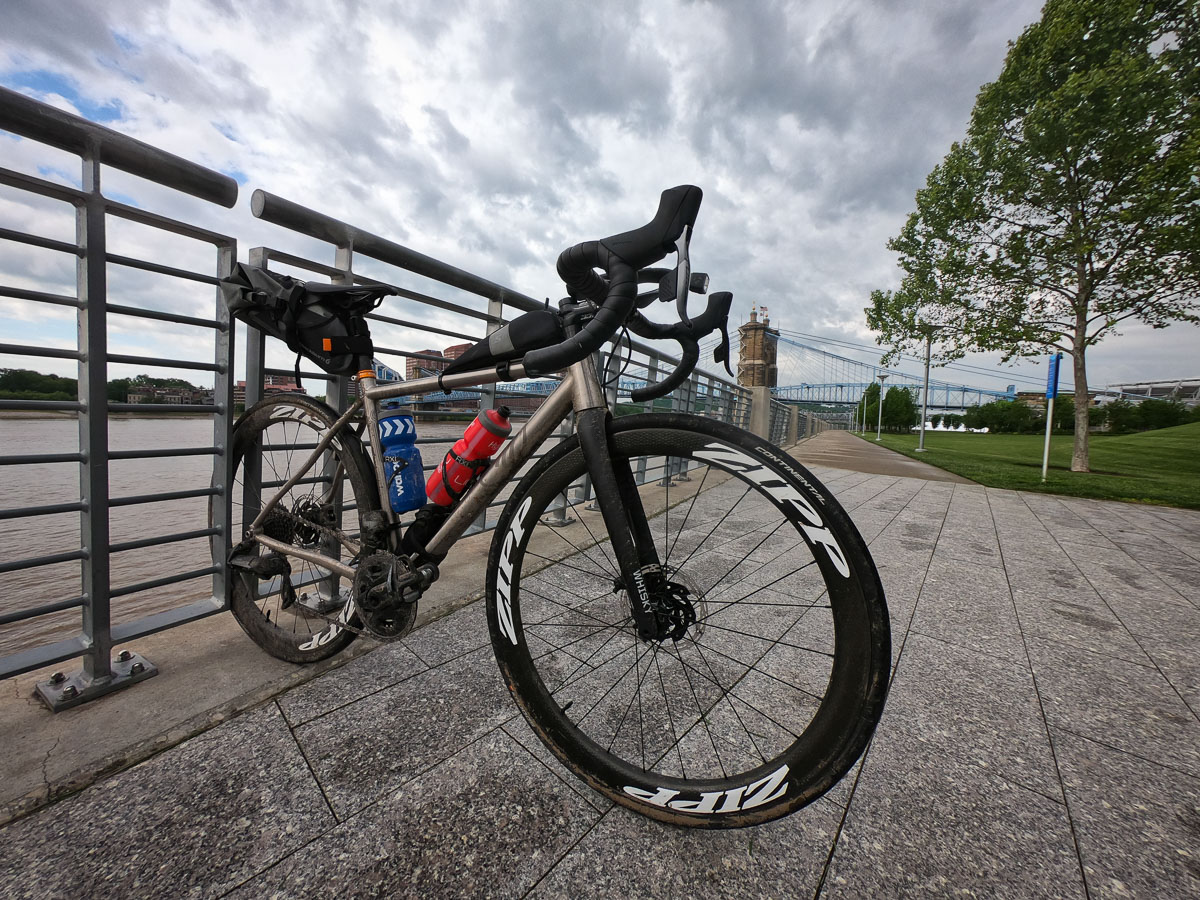 Review: 367 miles in under 72 hours on a custom Why Cycles PR titanium road bike