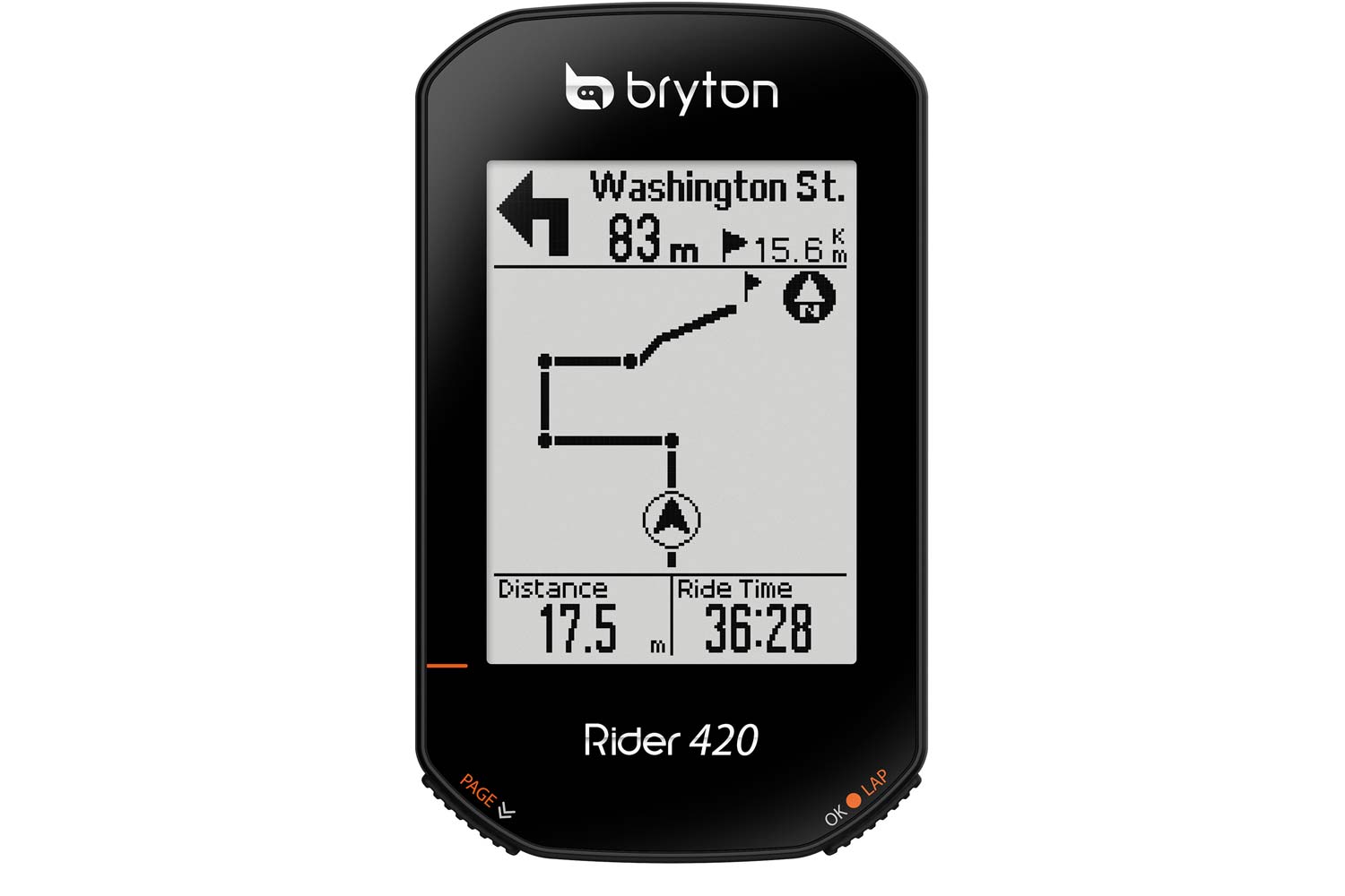 Bryton Rider 420 affordable cycling computer