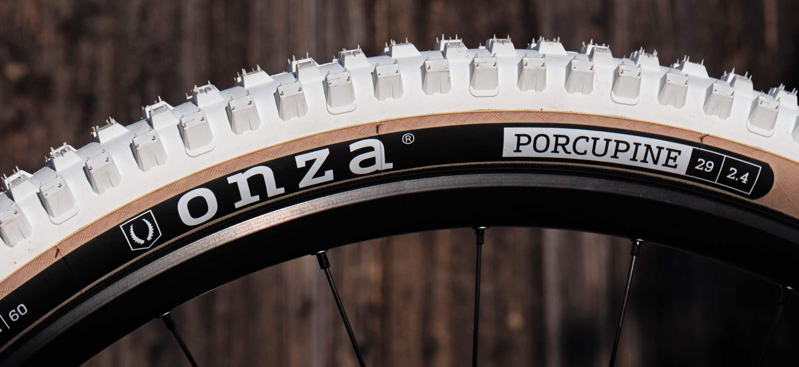 Onza Porcupine retro modern trail all-mountain bike tire