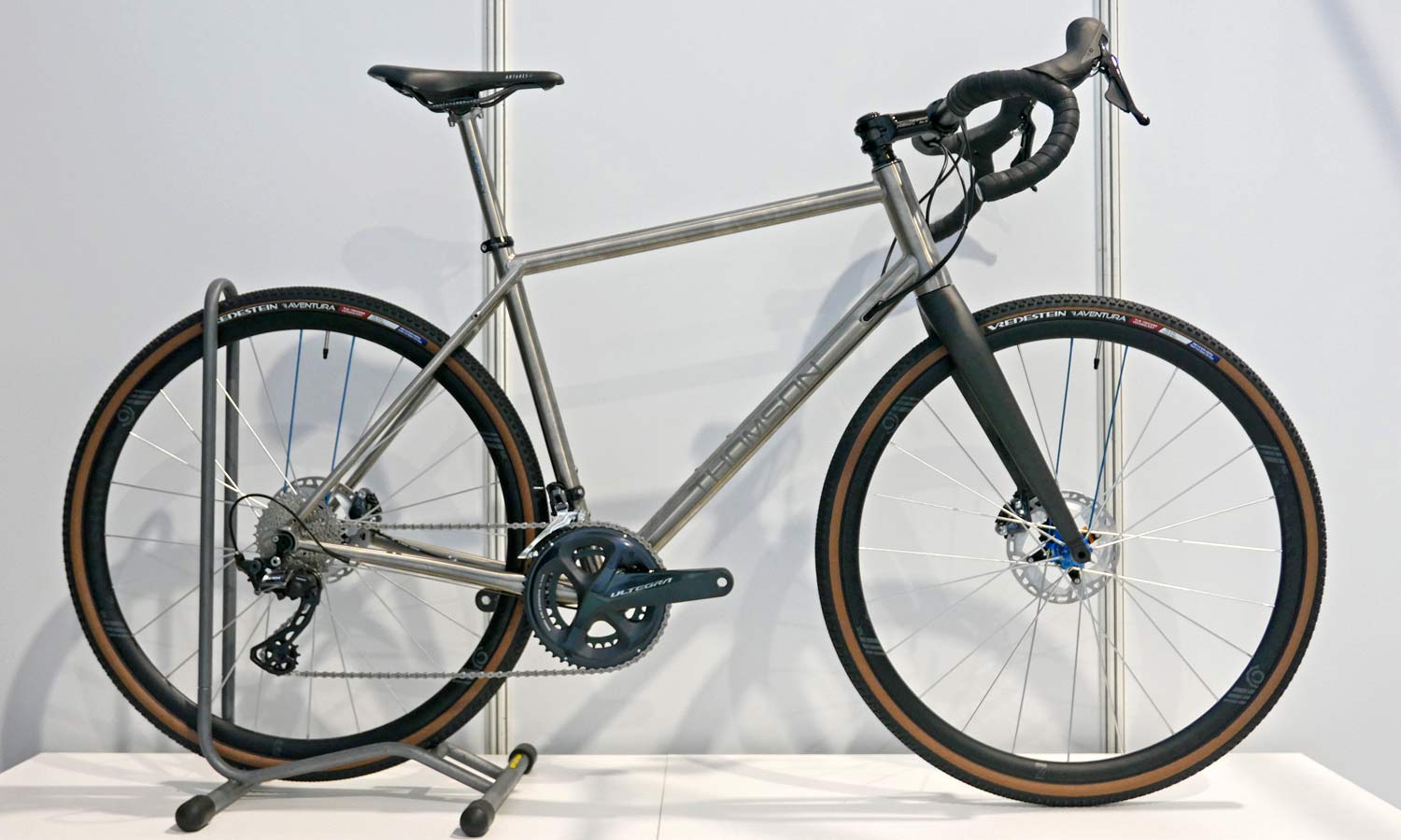 Thomson Elite Titanium Gravel production ti gravel road bike