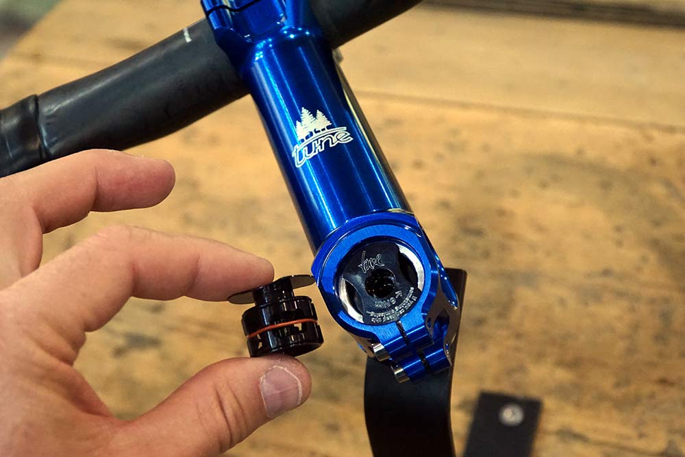 tune makes the lightest headset steerer expansion plug in the world