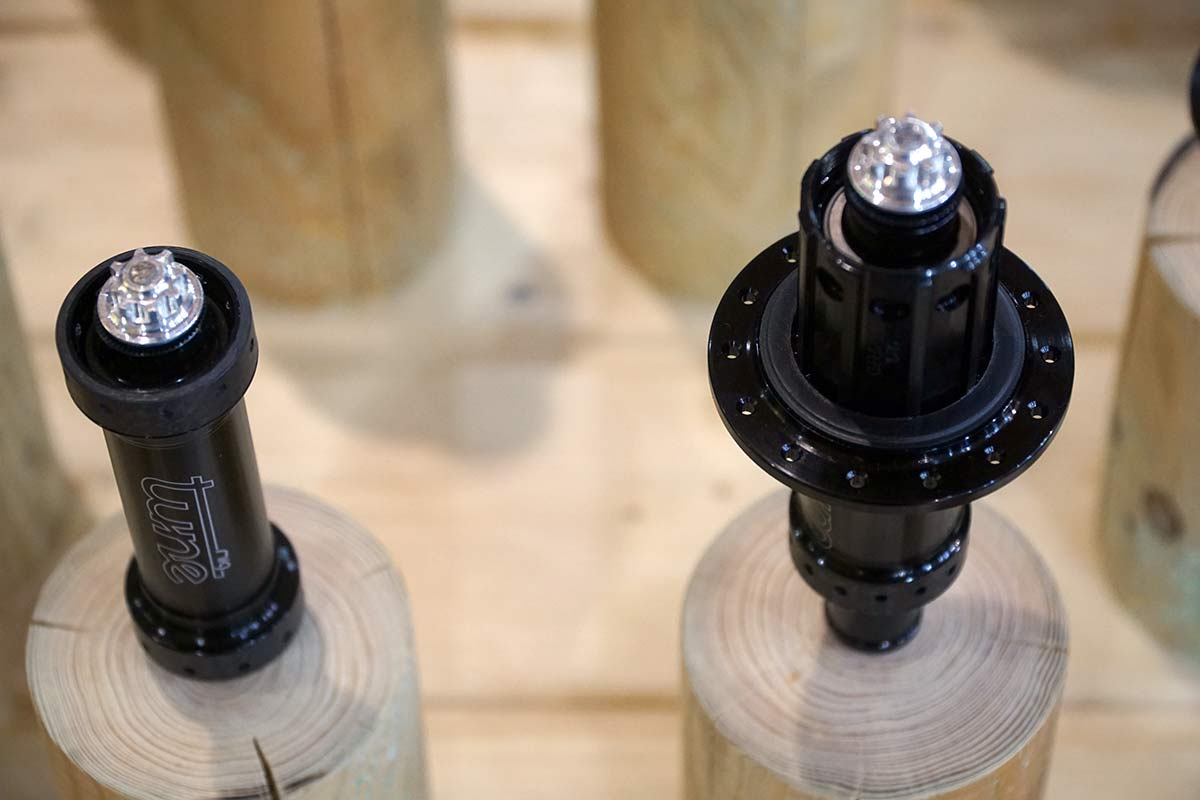 new tune hubs use carbon fiber freehub bearing seals