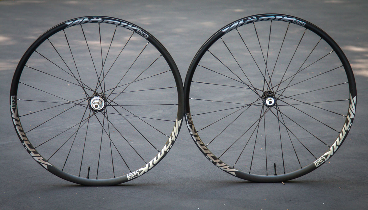 Atomik x Berd Carbon Ultimate Wheelset brings new color to "world's lightest spokes"