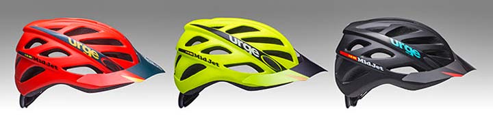 Urge MidJet kids' MTB helmet, affordable eco-responsible children's mountain bike helmet