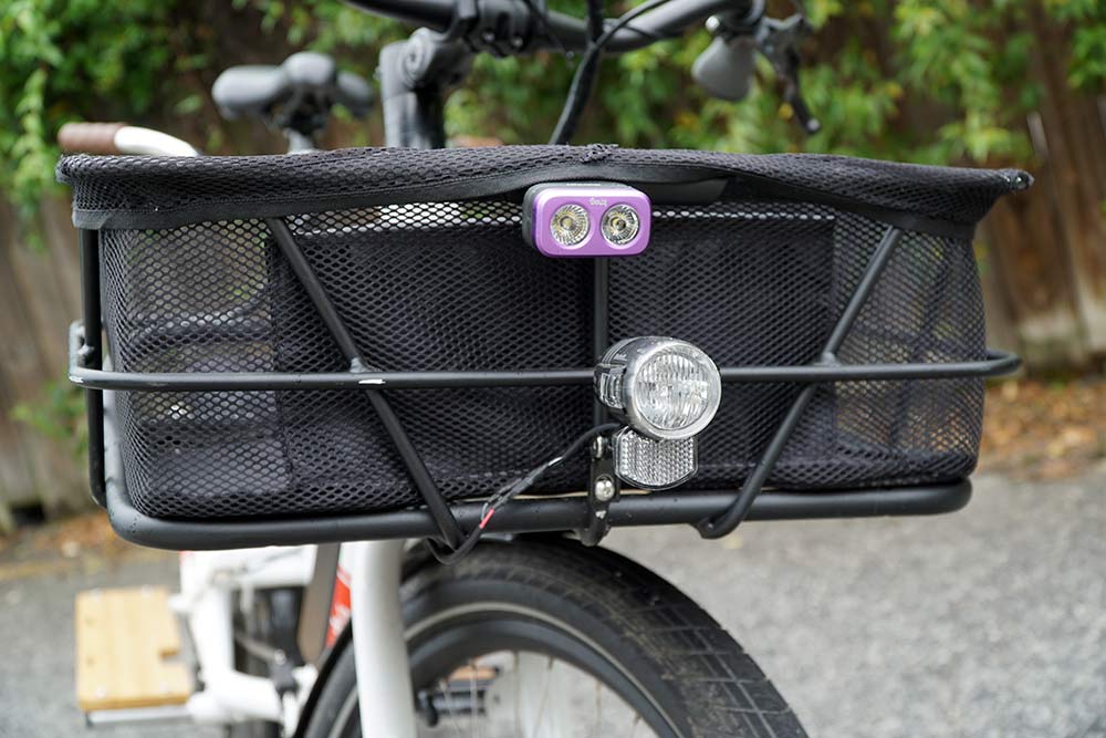 do I need a front basket on my cargo bike