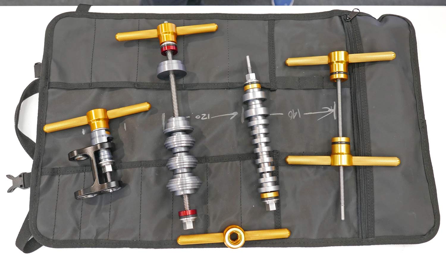 Enduro Bearings Multi Press multi-purpose modular bearing press kit: more sizes, refined adapters