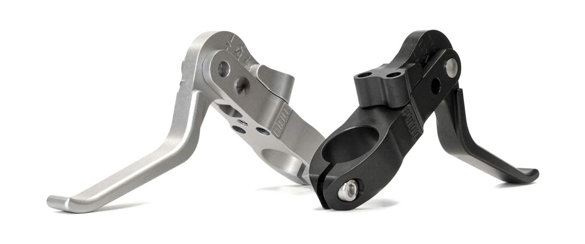 Paul Duplex brake lever, US-made CNC machined double brake lever, 2 brakes 1 lever