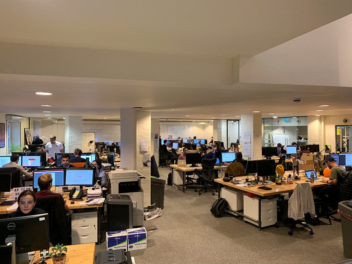 rapha customer support center at London HQ