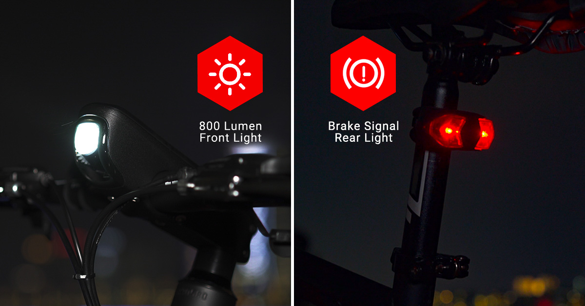 motion sensor bike light