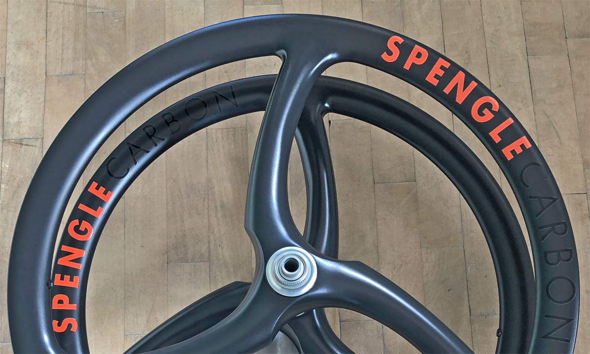 Spengle Carbon next gen, v2.0, tri-spoke enduro all-mountain bike carbon wheels, original v1 wheels