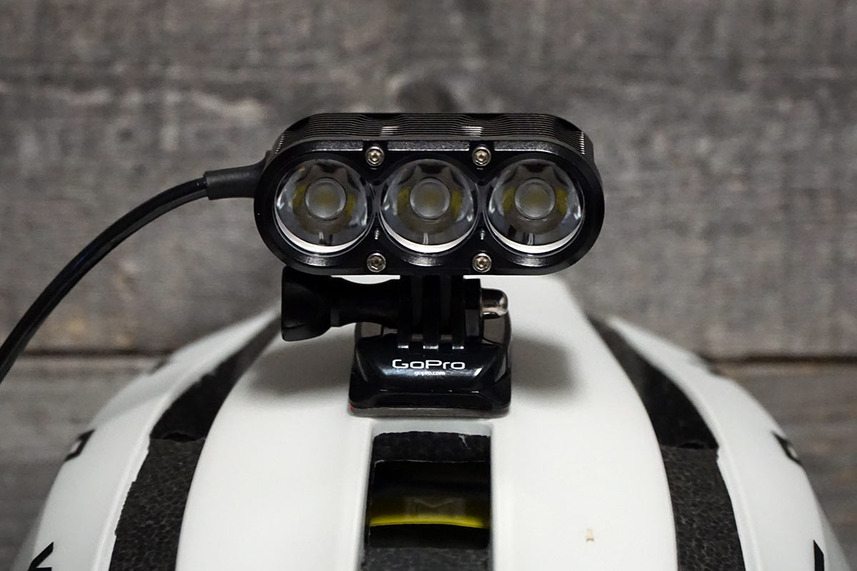 how to change the beam pattern on Gloworm XSV mountain bike light with interchangeable lens elements