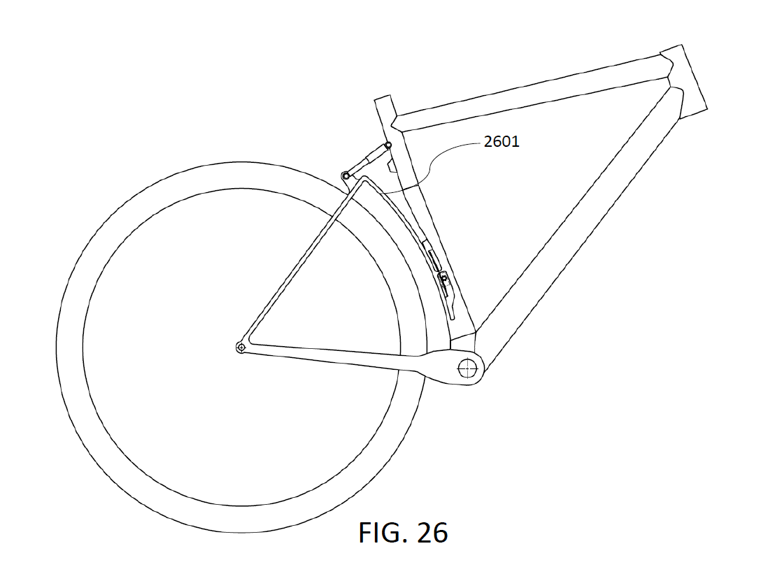 can you damp a leaf spring suspension design on a bicycle