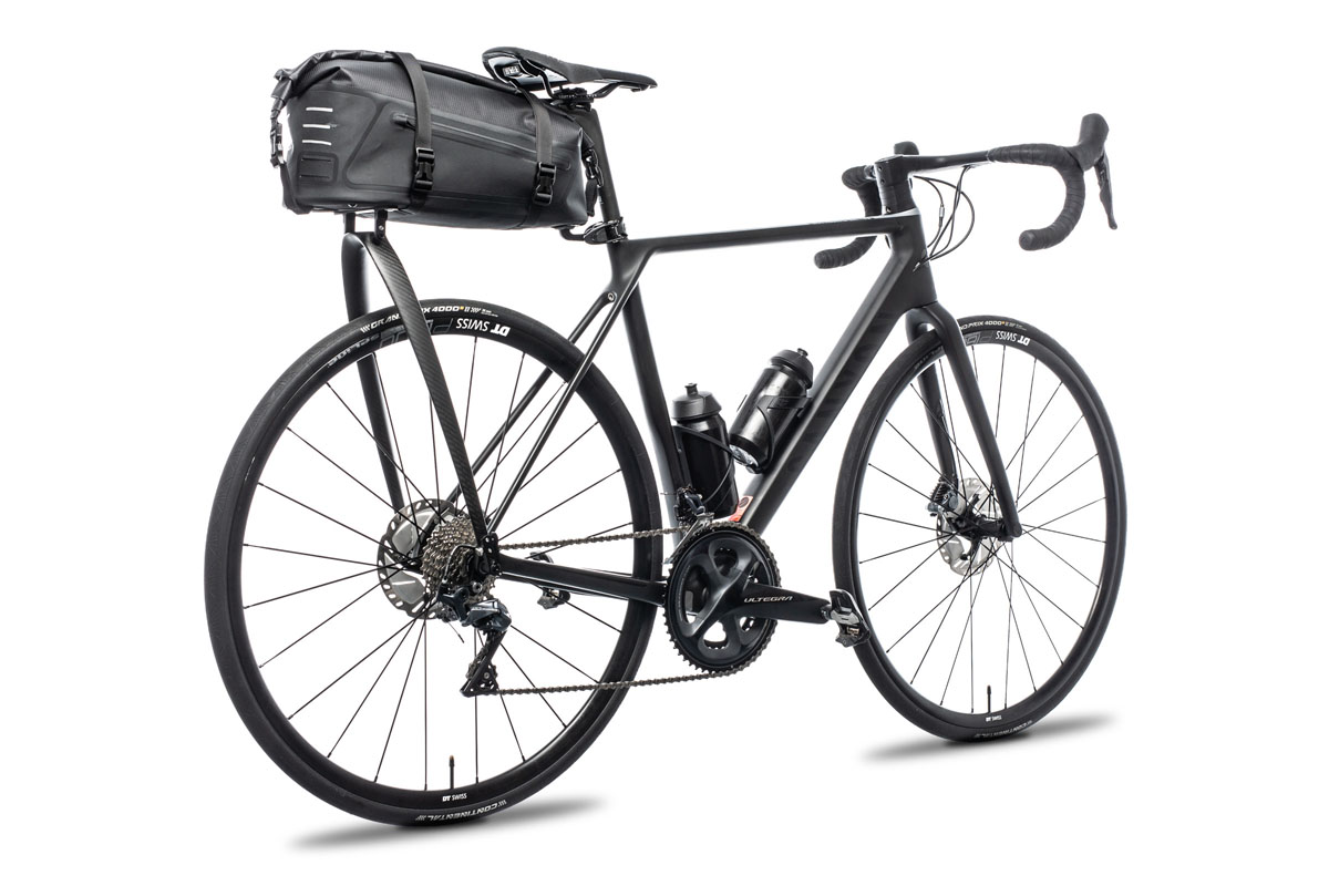 Tailfin Aeropack combines integrated seatpack & aero rack supports for all-in-one gear solution