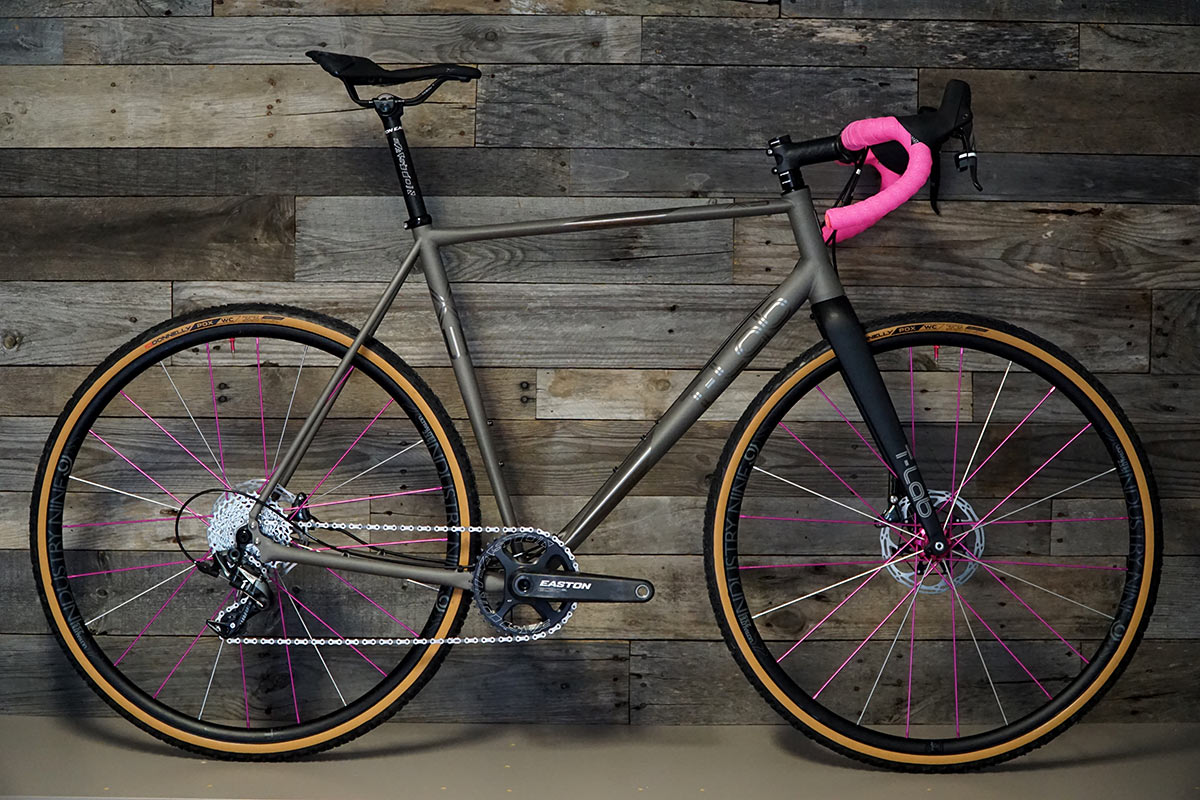 custom titanium cyclocross bike from T-Lab in Canada