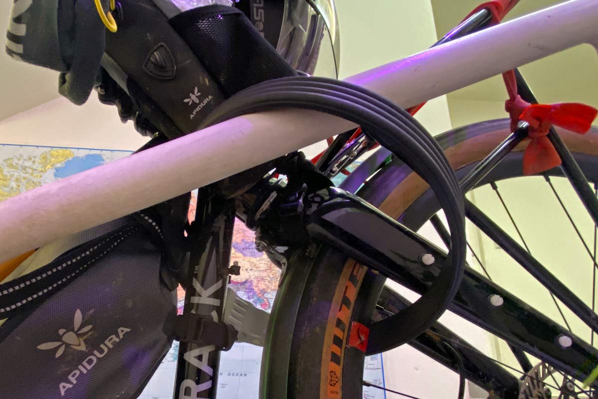 Litelok Silver 70 bike lock review, like new Flexi-U light bike lock, lightweight flexible secure insured bicycle U-lock, Sold Secure