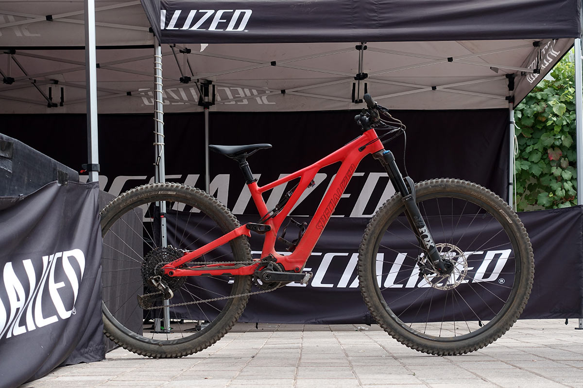 Levo SL Comp Alloy is the base model e-mountain bike