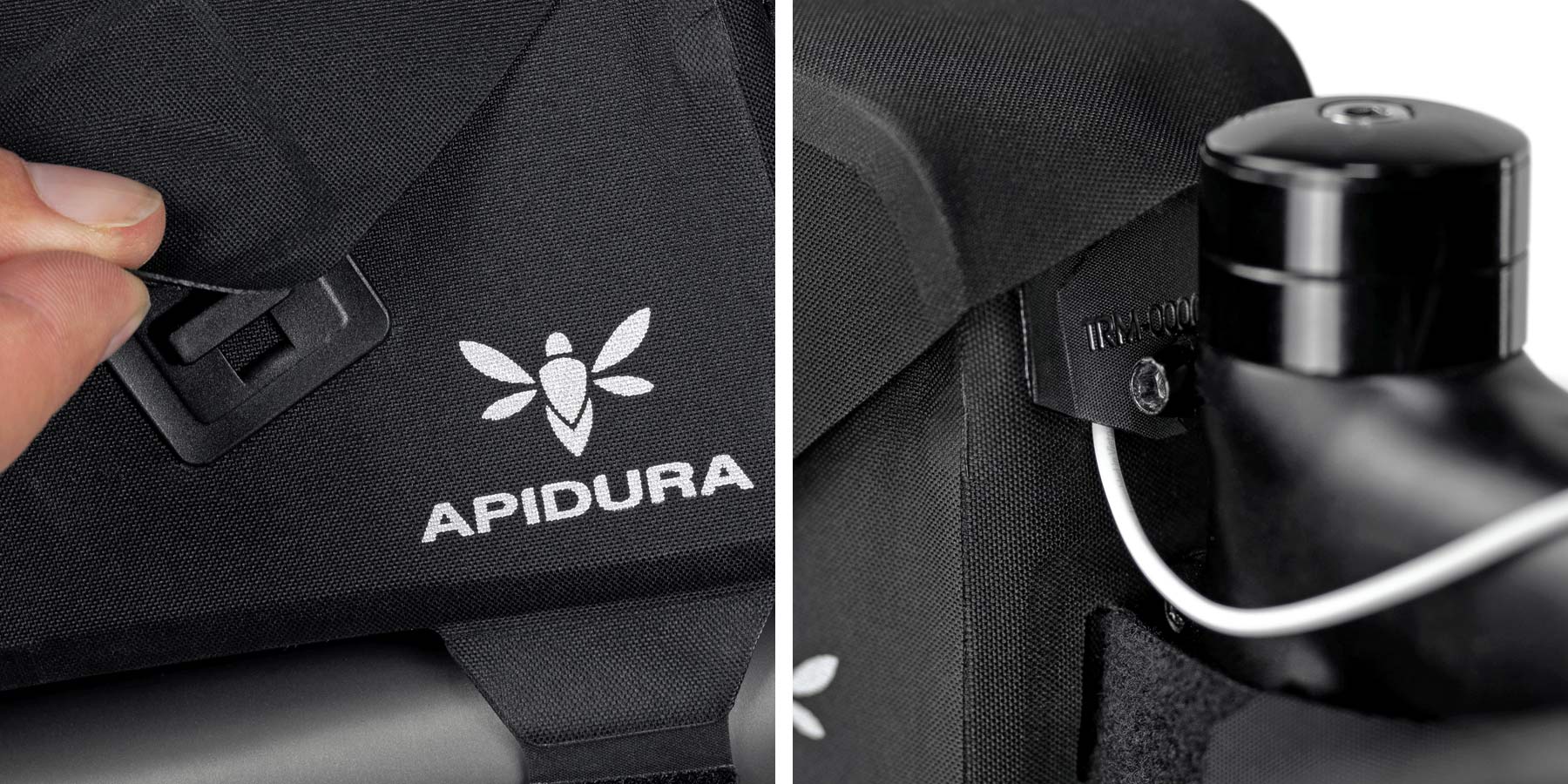 Apidura Racing Top Tube Pack small 0.7L, lightweight bikepacking bag