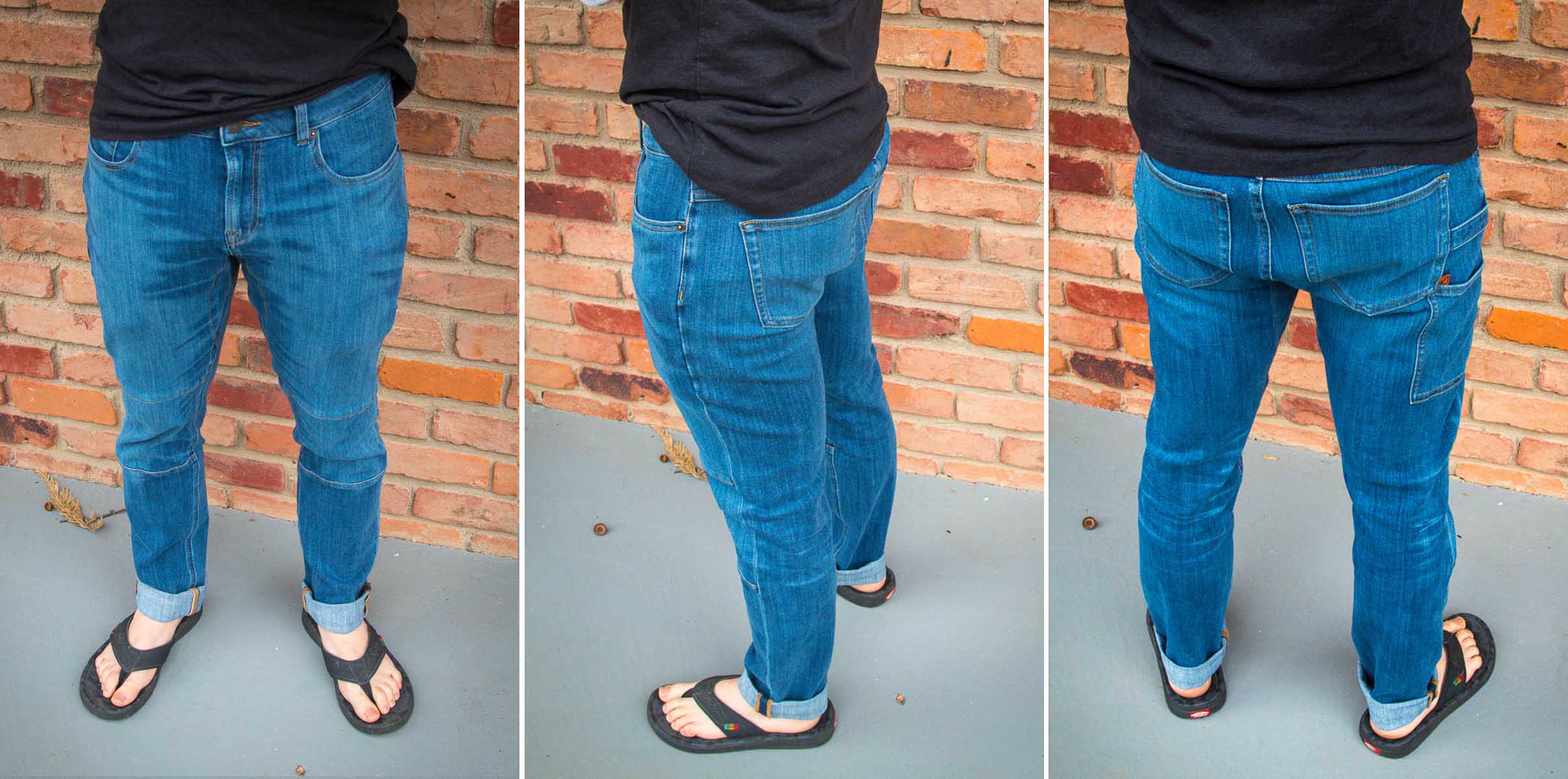 Boulder Denim 3.0 jeans for cyclists people with big legs butts thighs