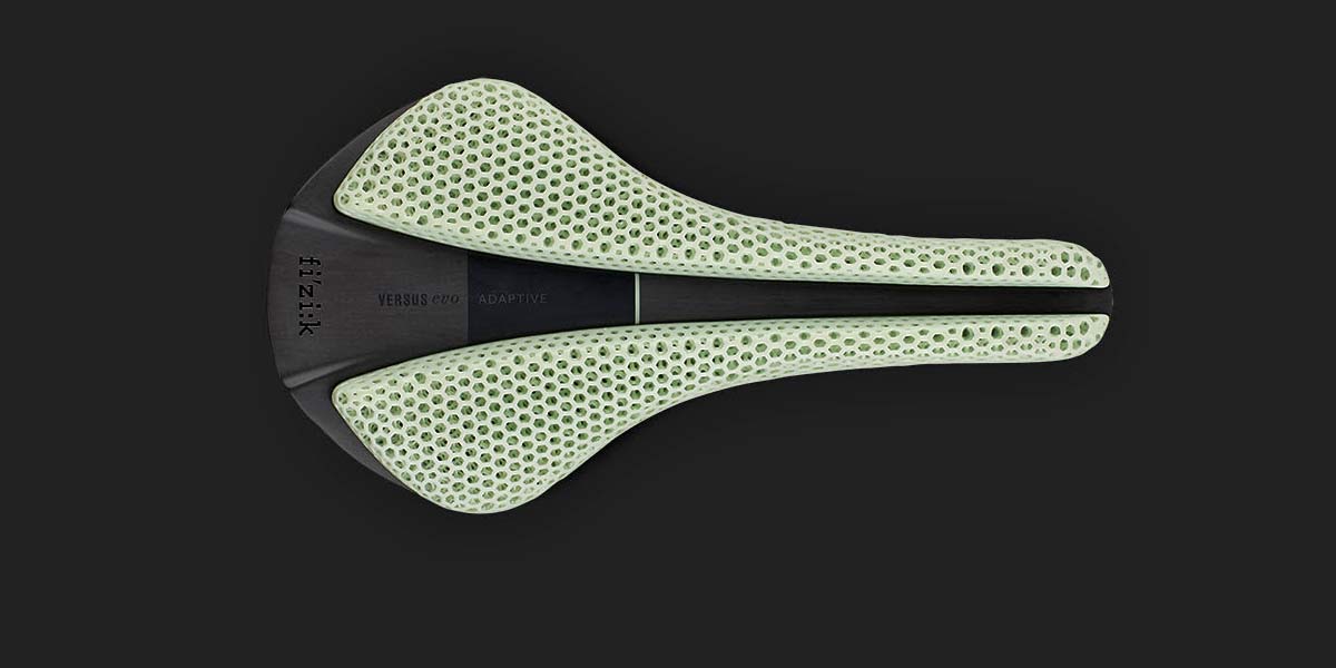 Fizik Antares Versus Evo 00 Adaptive, 3D-printed additive manufacturing road saddle