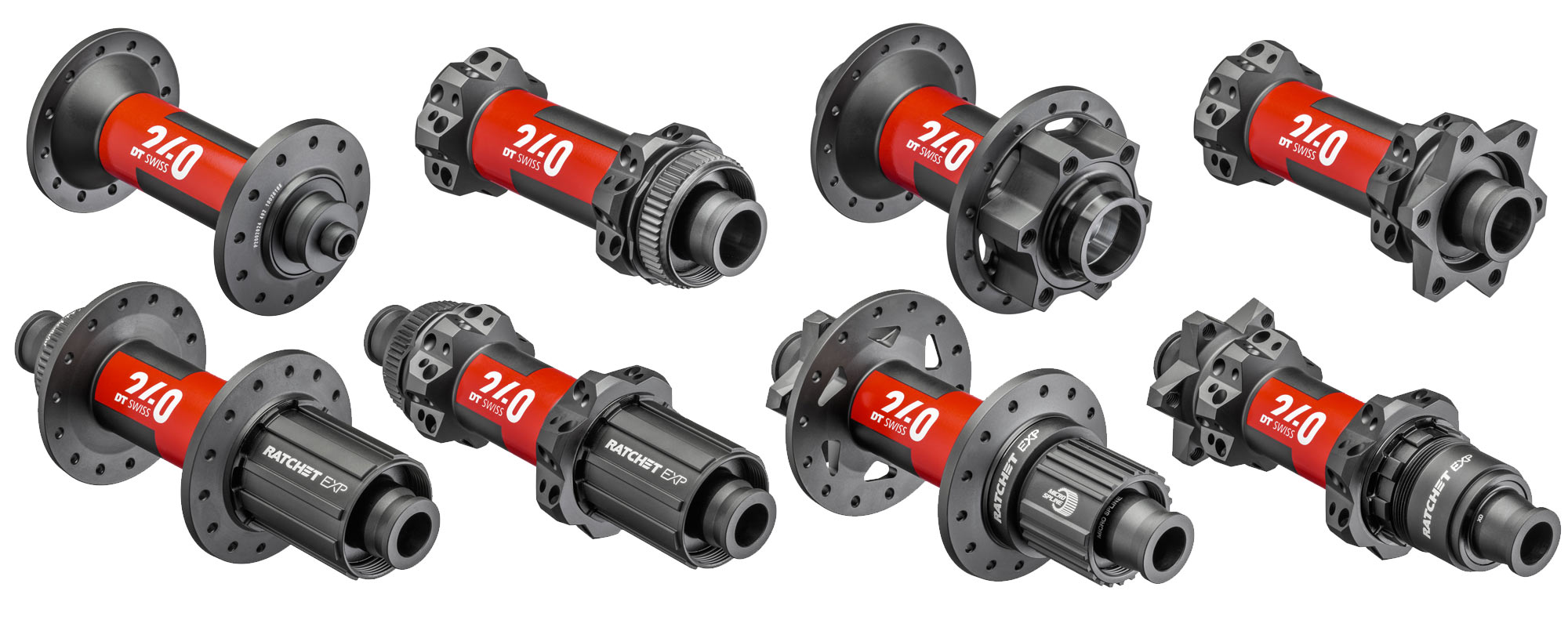 New 2020 DT Swiss 240 hubs, updated lighter stiffer more durable benchmark DT 240 road mountain bike hubset, with Ratchet EXP star ratchet engagement