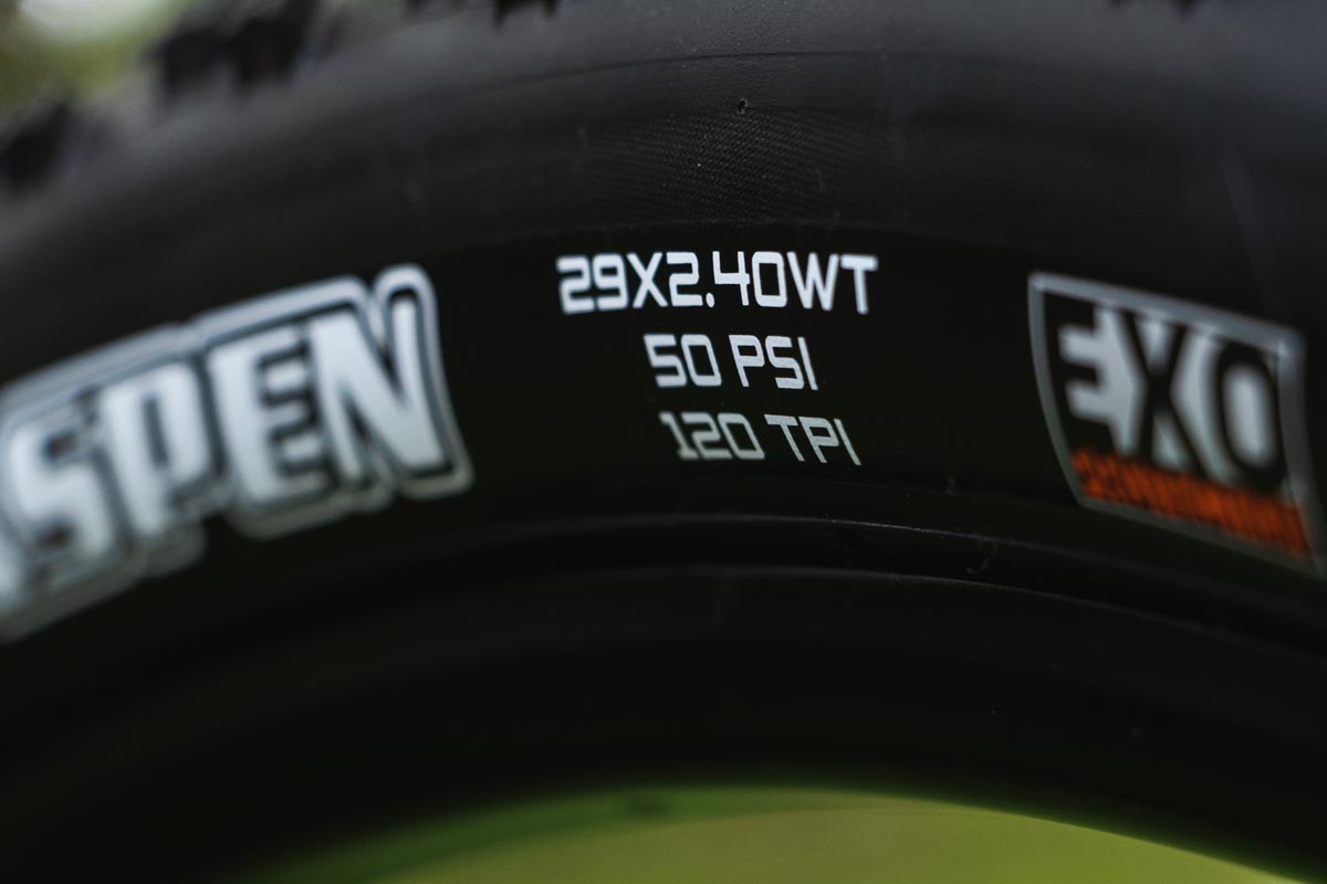 Light & Wide Trail XC tires from Maxxis include new Aspen & Rekon Race 29 x 2.40 WT