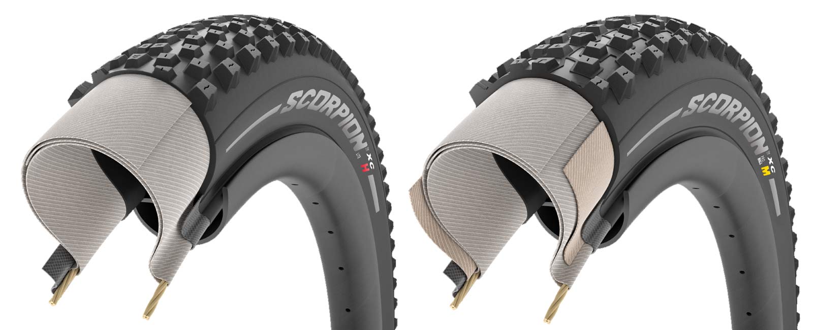 2020 Pirelli Scorpion XC, Trail & Enduro MTB mountain bike tire range 