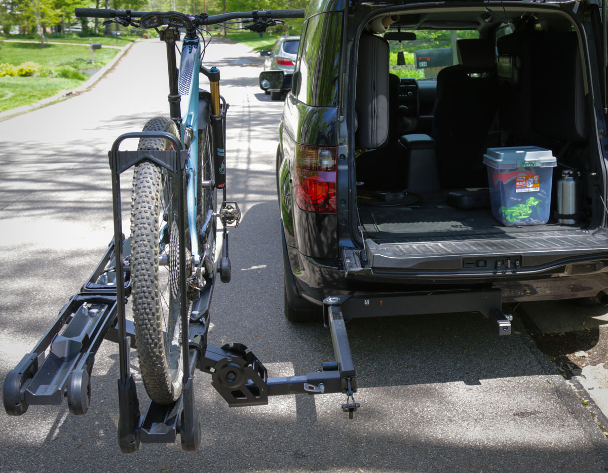 Review: Kuat Pivot V2 Bicycle Hitch Rack swing away adapter is the best yet