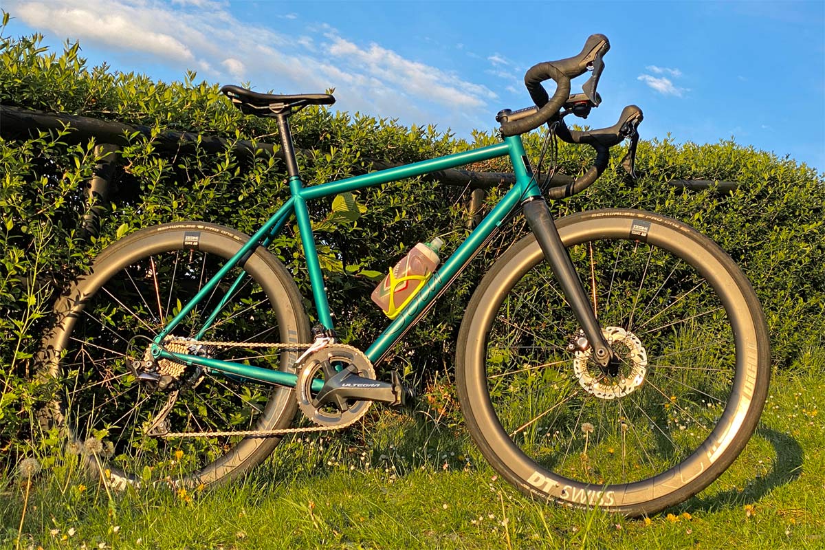 Ride Sour Clueless all road bike, affordable modern steel disc brake adaptable endurance all road bike