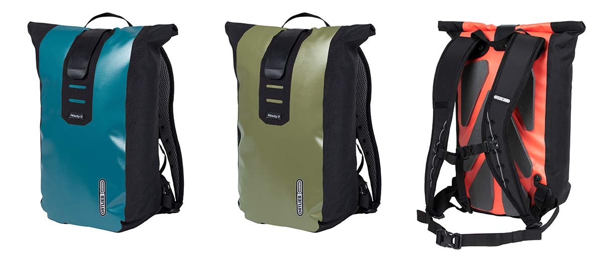 ortlieb velocity waterproof commuter backpack with internal organization for laptops and tablets