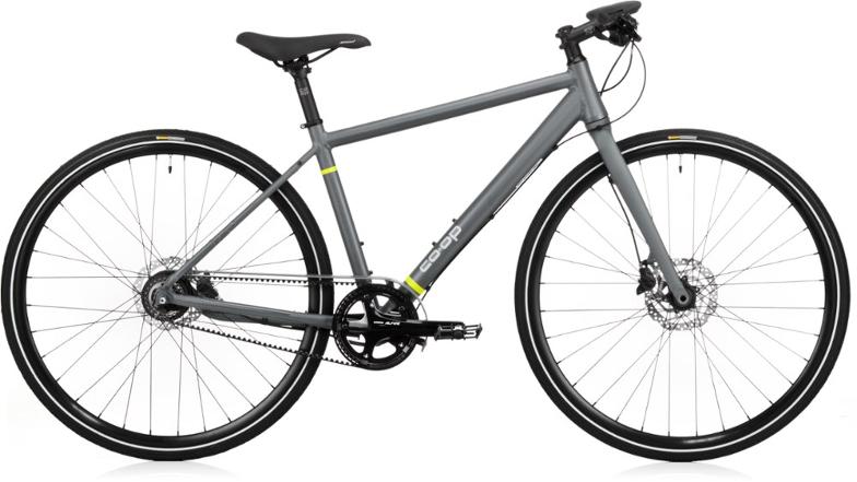 rei co-op CTY 1.3 urban commuter bike with shimano alfine internally geared hub and belt drive for no maintenance