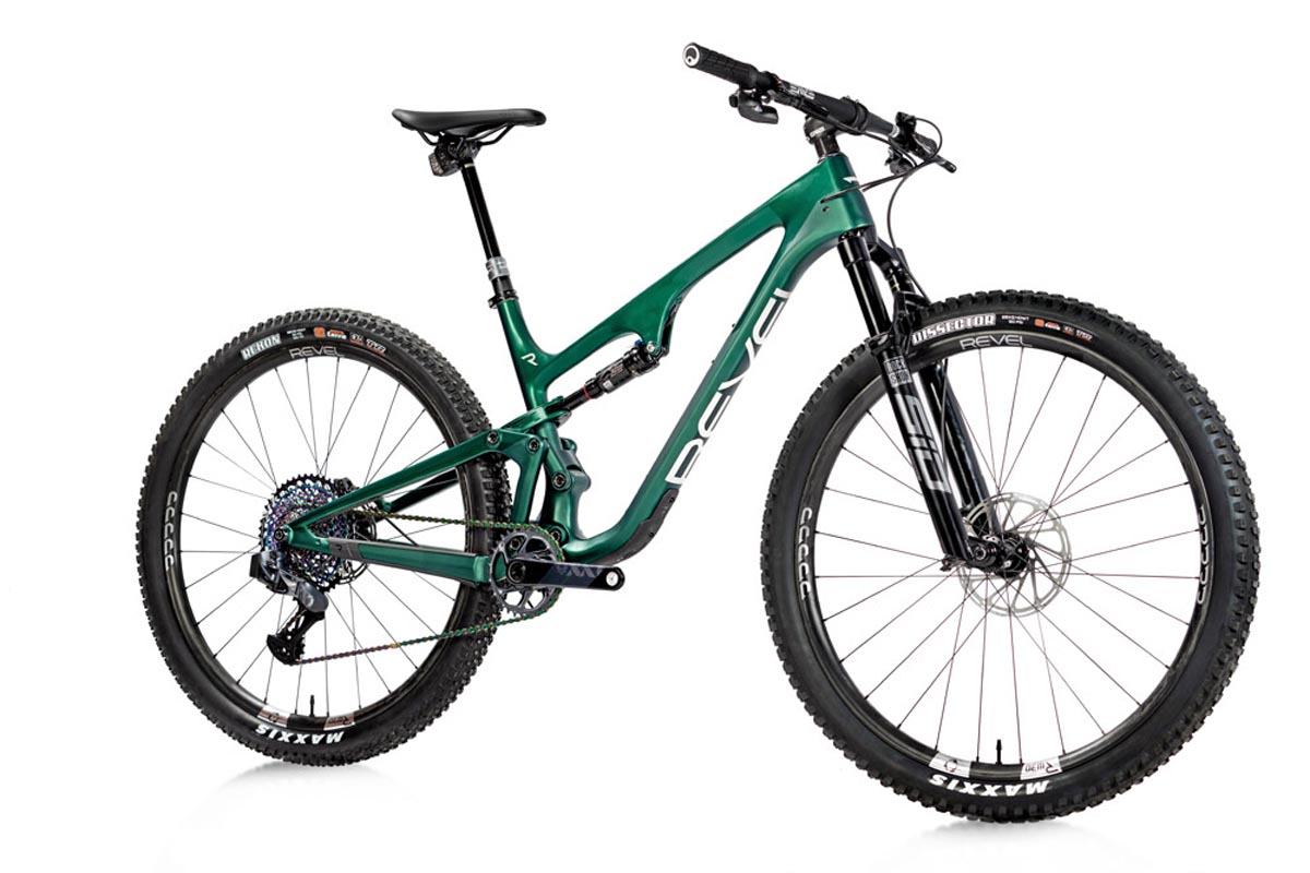 Revel Ranger carbon 29 mountain bike complete green