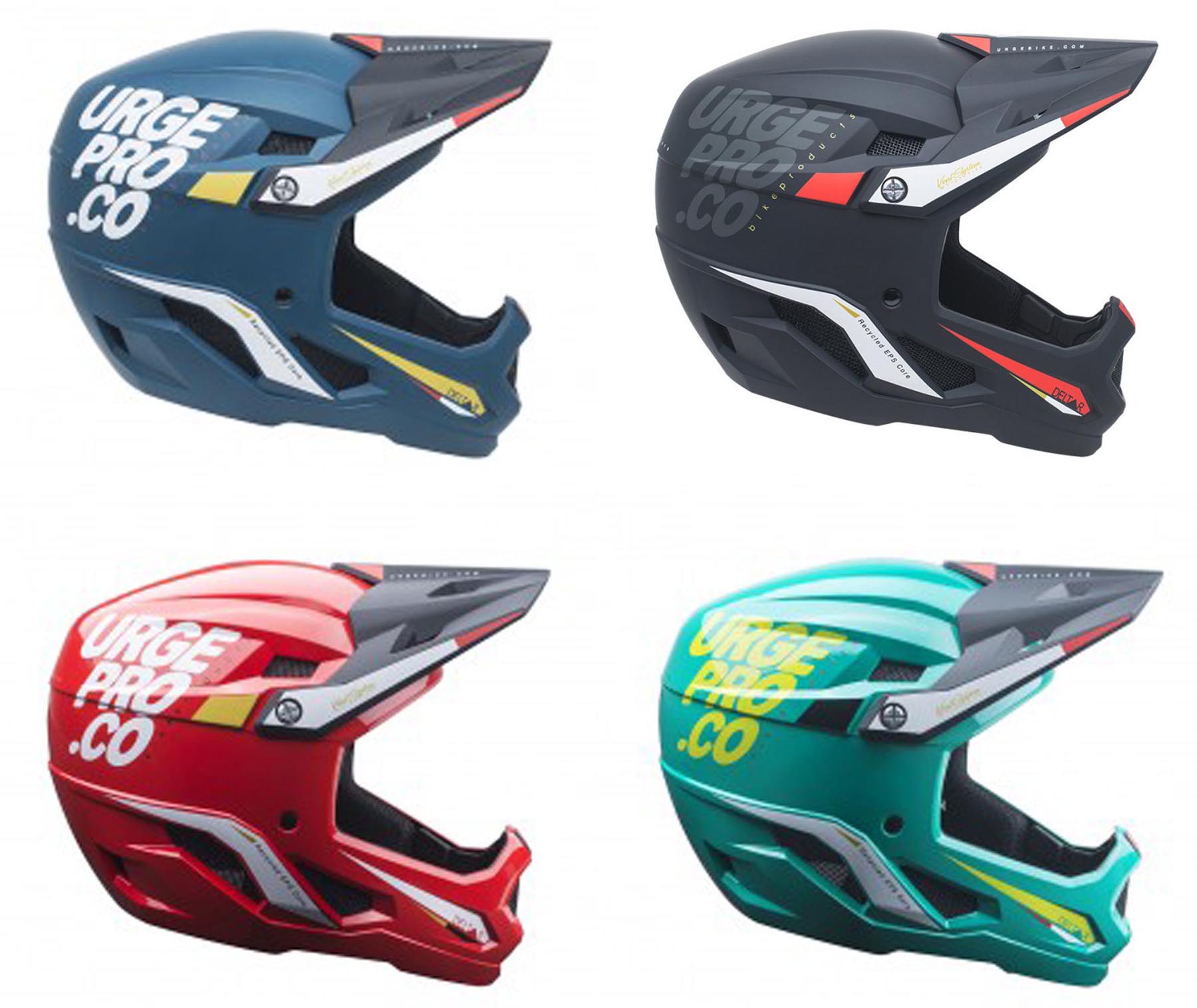 Urge BP Deltar helmet full face helmet four colors available