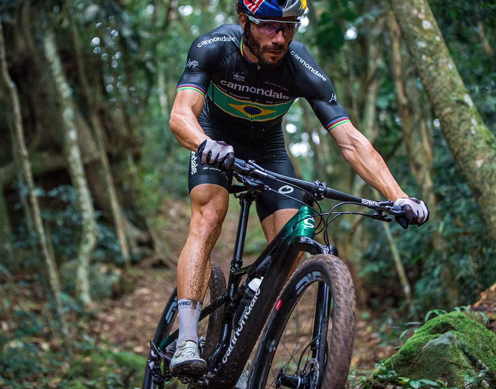 cannondale pro xc racer riding the new scalpel