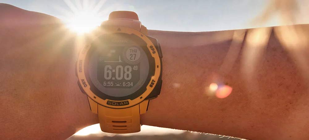 Garmin Solar-powered activity-tracking smart watches, Fenix 6 Pro Solar, Tactix Delta Solar, Instinct Solar
