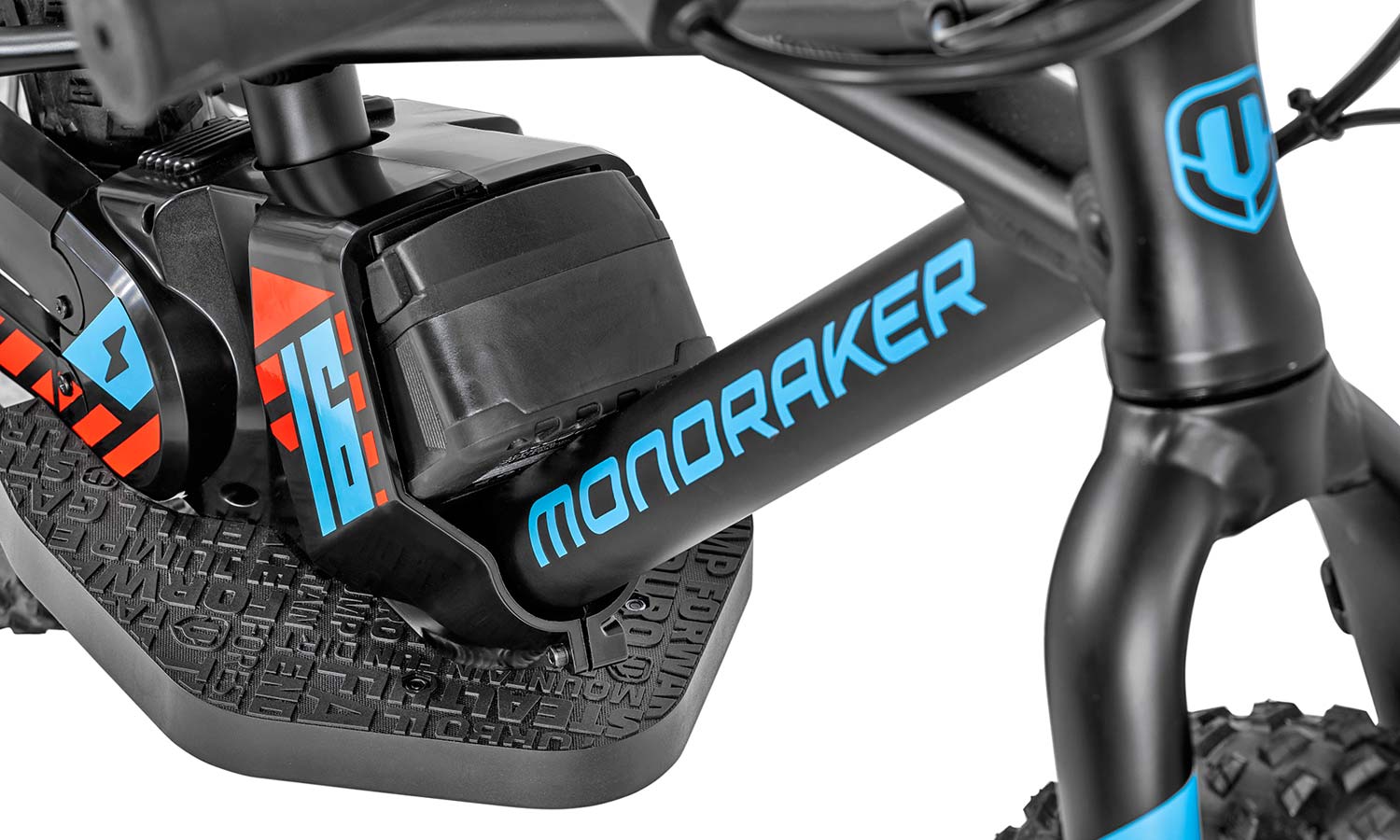 Mondraker Grommy e-balance e-bike eMTB, electric-assist throttle-powered kids balance e-moto electric motorbike