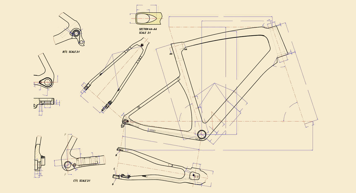 2021 Ridley Kanzo Fast gravel bike, all-new aero carbon gravel road race bike teaser, it's coming soon technical drawing