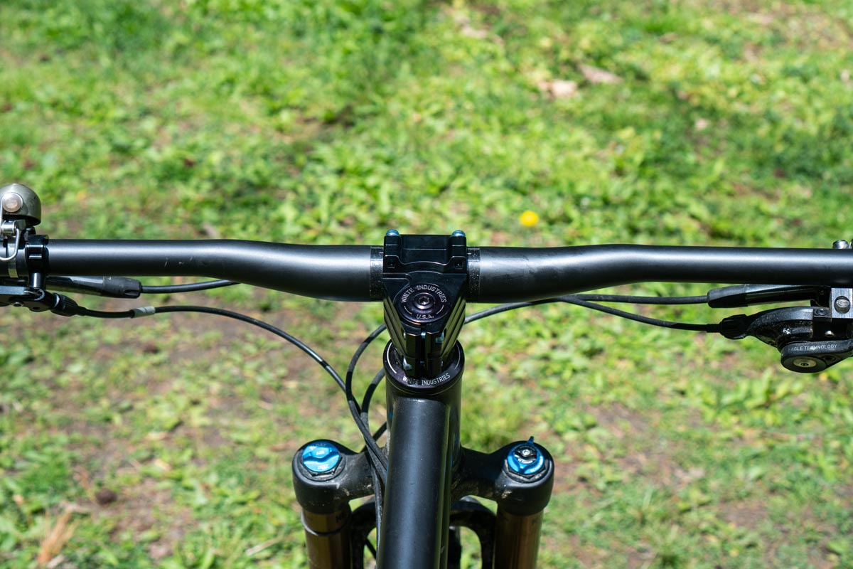 Engin Cycles 35mm mtb stem on Drew's bike