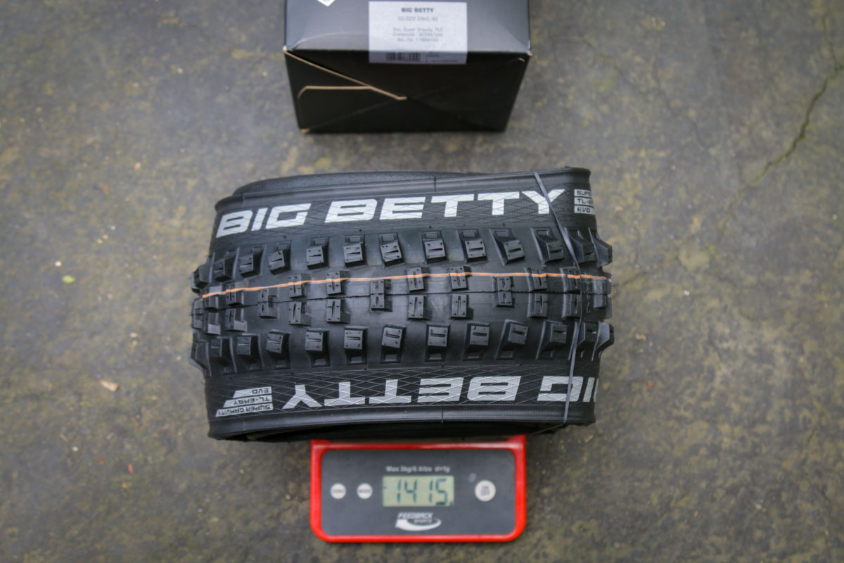 Schwalbe Decade of Super tire big betty weight