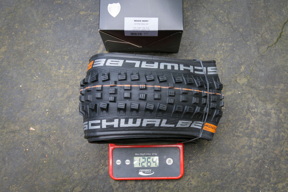 Schwalbe Decade of Super tire magic mary weight