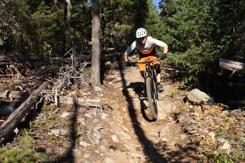 Rocky Mountain Bikes Altitude, Steve Fisher riding