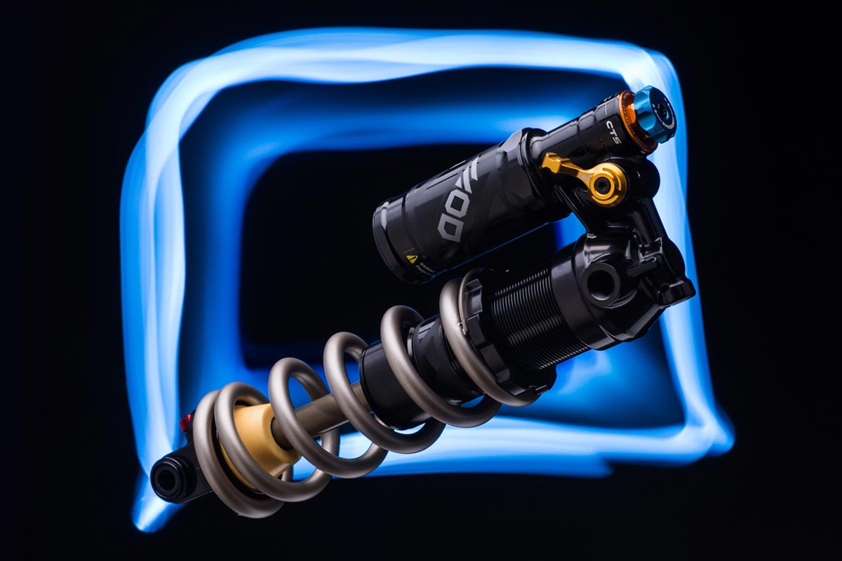 formula mod coil shock blue special effects background